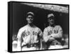 Dutch Leonard & Bill Carrigan, Boston Red Sox, Baseball Photo - Boston, MA-Lantern Press-Framed Stretched Canvas