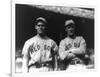 Dutch Leonard & Bill Carrigan, Boston Red Sox, Baseball Photo - Boston, MA-Lantern Press-Framed Art Print