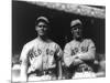 Dutch Leonard & Bill Carrigan, Boston Red Sox, Baseball Photo - Boston, MA-Lantern Press-Mounted Art Print