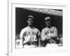 Dutch Leonard & Bill Carrigan, Boston Red Sox, Baseball Photo - Boston, MA-Lantern Press-Framed Art Print