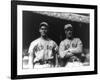 Dutch Leonard & Bill Carrigan, Boston Red Sox, Baseball Photo - Boston, MA-Lantern Press-Framed Art Print