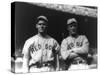 Dutch Leonard & Bill Carrigan, Boston Red Sox, Baseball Photo - Boston, MA-Lantern Press-Stretched Canvas