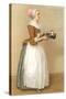 Dutch Maid Carrying Chocolate-null-Stretched Canvas