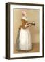 Dutch Maid Carrying Chocolate-null-Framed Art Print