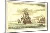 Dutch Man-of-War, Galleon-null-Mounted Art Print