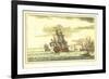 Dutch Man-of-War, Galleon-null-Framed Premium Giclee Print