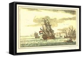 Dutch Man-of-War, Galleon-null-Framed Stretched Canvas