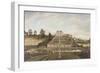 Dutch Mansion with Garden, 1730-Johann Baptiste Bouttats-Framed Giclee Print