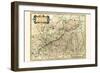 Dutch Map Of The Electorate Of Cologne-Willem Janszoon Blaeu-Framed Art Print