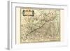 Dutch Map Of The Electorate Of Cologne-Willem Janszoon Blaeu-Framed Art Print