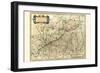Dutch Map Of The Electorate Of Cologne-Willem Janszoon Blaeu-Framed Premium Giclee Print