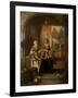 Dutch Market Scene-Henri Joseph Gommarus Carpentero-Framed Giclee Print