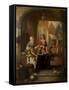 Dutch Market Scene-Henri Joseph Gommarus Carpentero-Framed Stretched Canvas