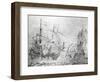 Dutch Merchant Ships, by Willem Van De Welde the Younger (1633-1707), the Netherlands, 17th Century-null-Framed Giclee Print