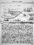 New Amsterdam in 1655, the Oldest known View of Fort Nieuw Amsterdam-Dutch-Giclee Print