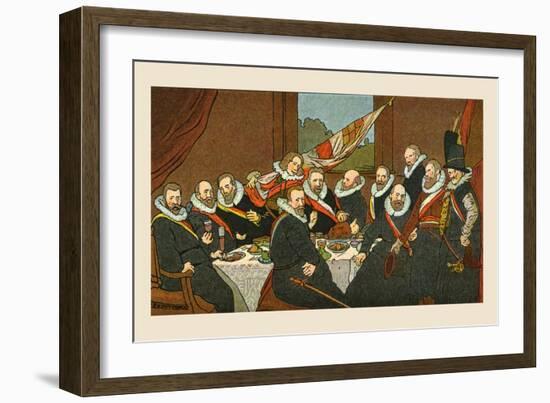 Dutch Noblemen-Maud & Miska Petersham-Framed Art Print
