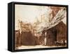 Dutch Peasant House, 17th Century-Rembrandt van Rijn-Framed Stretched Canvas