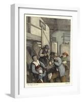 Dutch Peasants Drinking-Adriaen Jansz van Ostade-Framed Giclee Print