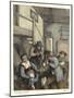 Dutch Peasants Drinking-Adriaen Jansz van Ostade-Mounted Giclee Print
