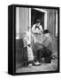 Dutch People Wearing Clogs, Marken, Holland, 1936-Donald Mcleish-Framed Stretched Canvas