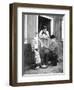 Dutch People Wearing Clogs, Marken, Holland, 1936-Donald Mcleish-Framed Giclee Print