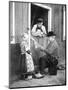 Dutch People Wearing Clogs, Marken, Holland, 1936-Donald Mcleish-Mounted Giclee Print