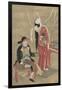 Dutch Physician Anatomizing a Japanese Woman, 18th Century-null-Framed Giclee Print