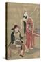 Dutch Physician Anatomizing a Japanese Woman, 18th Century-null-Stretched Canvas