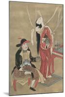 Dutch Physician Anatomizing a Japanese Woman, 18th Century-null-Mounted Giclee Print