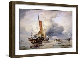 Dutch Pincks at Scheveningen, Holland, 1860-Edward William Cooke-Framed Giclee Print