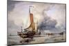 Dutch Pincks at Scheveningen, Holland, 1860-Edward William Cooke-Mounted Giclee Print