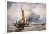 Dutch Pincks at Scheveningen, Holland, 1860-Edward William Cooke-Framed Giclee Print