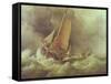 Dutch Pincks Running to Anchor off Yarmouth-Edward William Cooke-Framed Stretched Canvas