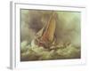 Dutch Pincks Running to Anchor off Yarmouth-Edward William Cooke-Framed Giclee Print