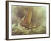 Dutch Pincks Running to Anchor off Yarmouth-Edward William Cooke-Framed Giclee Print