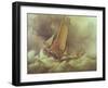 Dutch Pincks Running to Anchor off Yarmouth-Edward William Cooke-Framed Giclee Print