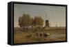 Dutch Polder Landscape Near Abcoude, C. 1877-Paul Gabriel-Framed Stretched Canvas