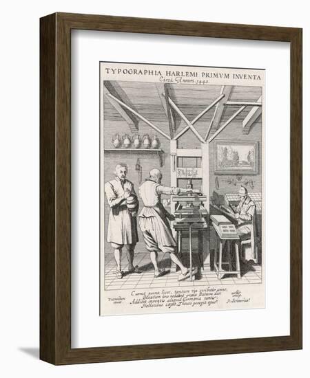 Dutch Print Office 1628-Jan Van Der Velde-Framed Art Print