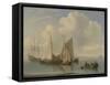 Dutch Sailing Vessels, 1814-William Anderson-Framed Stretched Canvas