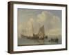 Dutch Sailing Vessels, 1814-William Anderson-Framed Giclee Print