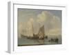 Dutch Sailing Vessels, 1814-William Anderson-Framed Giclee Print