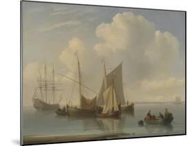 Dutch Sailing Vessels, 1814-William Anderson-Mounted Giclee Print