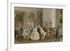 Dutch Salon, Mid 18th Century-Willem II Steelink-Framed Giclee Print