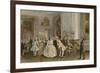 Dutch Salon, Mid 18th Century-Willem II Steelink-Framed Giclee Print