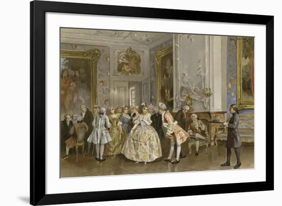 Dutch Salon, Mid 18th Century-Willem II Steelink-Framed Giclee Print