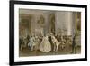 Dutch Salon, Mid 18th Century-Willem II Steelink-Framed Giclee Print