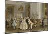 Dutch Salon, Mid 18th Century-Willem II Steelink-Mounted Giclee Print