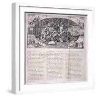 Dutch Satire on the South Sea Bubble, 1720-null-Framed Giclee Print