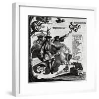 Dutch Satirical Cartoon-null-Framed Giclee Print