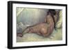 Dutch School. Naked Woman, 1887-Vincent van Gogh-Framed Giclee Print